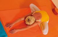 Yoga Asana Schmetterling
